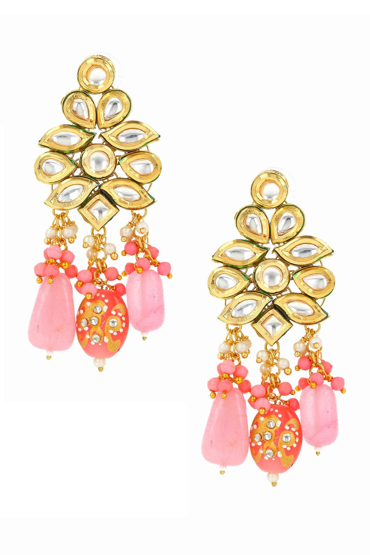 Kundan Embellished Danglers 