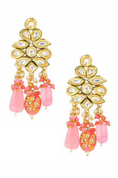 Kundan Embellished Danglers 