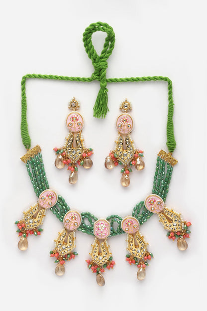 Kundan Embellished Choker Set 