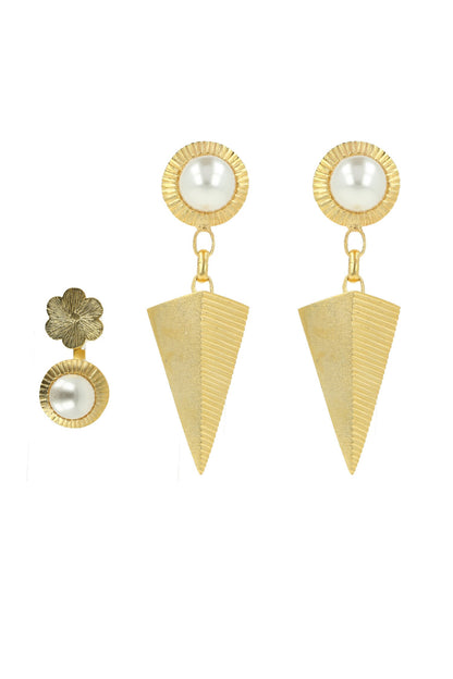 Embellish Dangler Earrings & Ring Set 