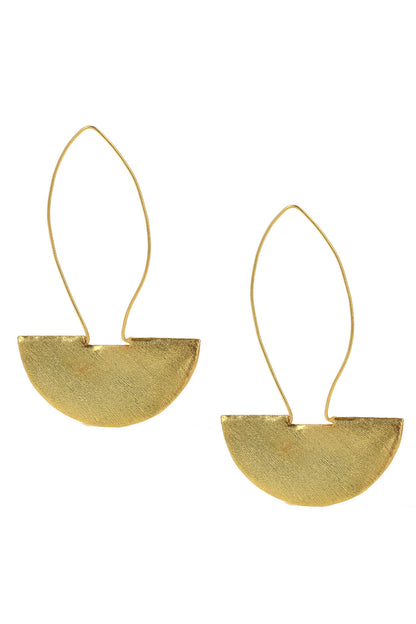 Taco Shaped Dangler Earrings 