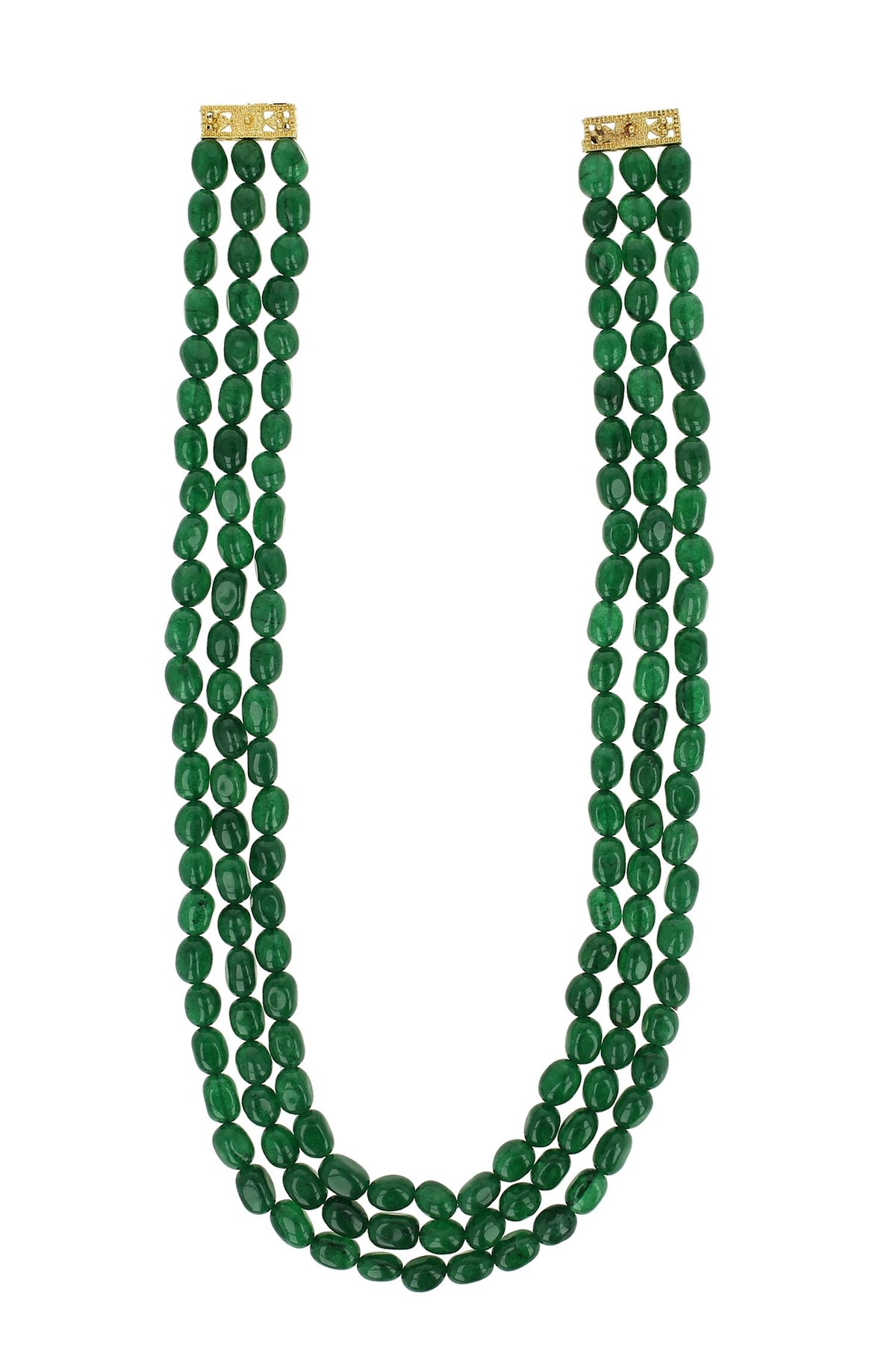 Kundan Beads Embellished Necklace 