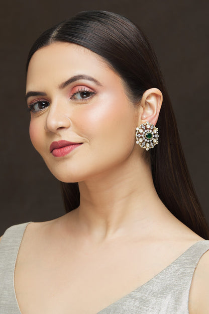 Stone Embellished Studs 