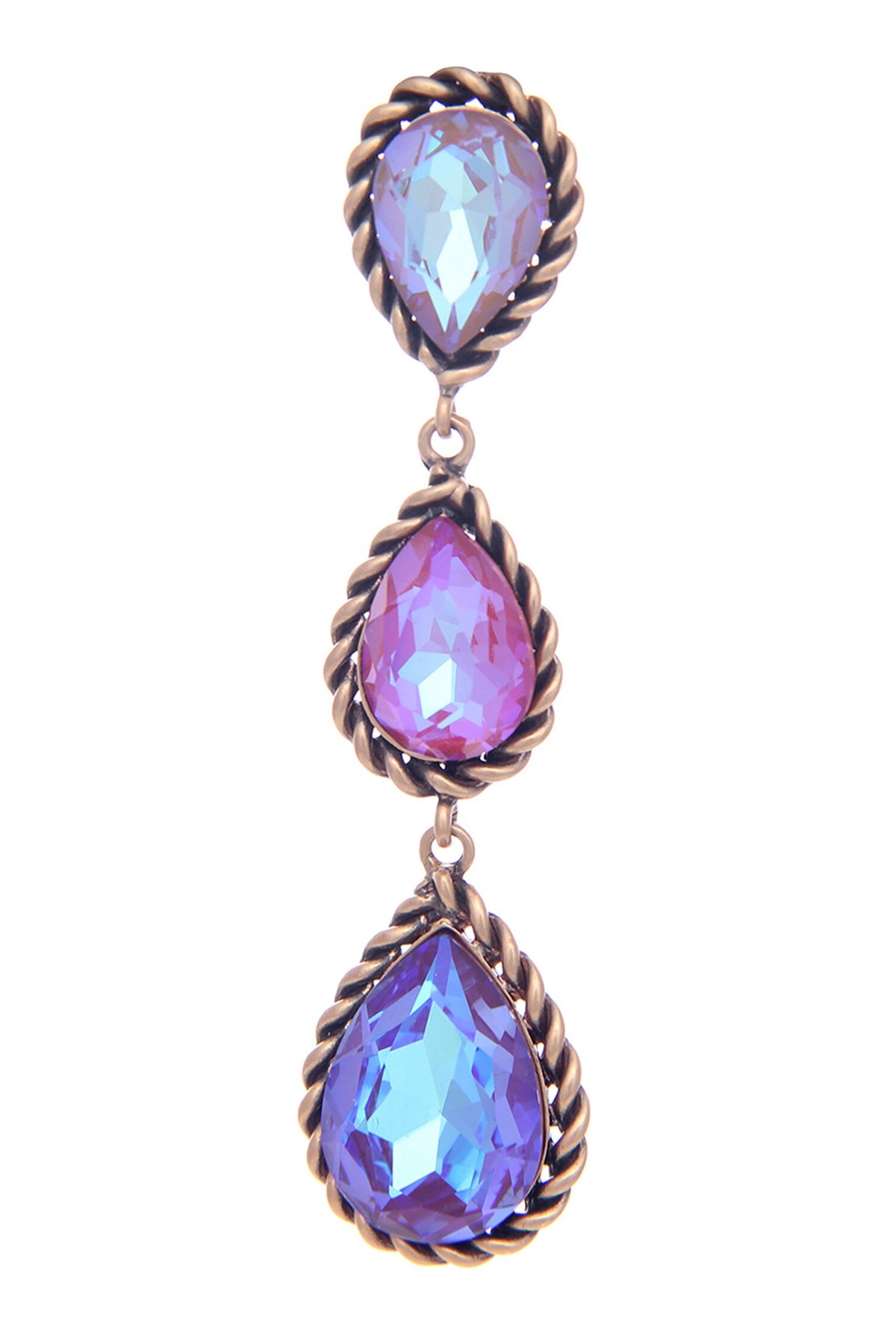 Crystal Embellished Drops 