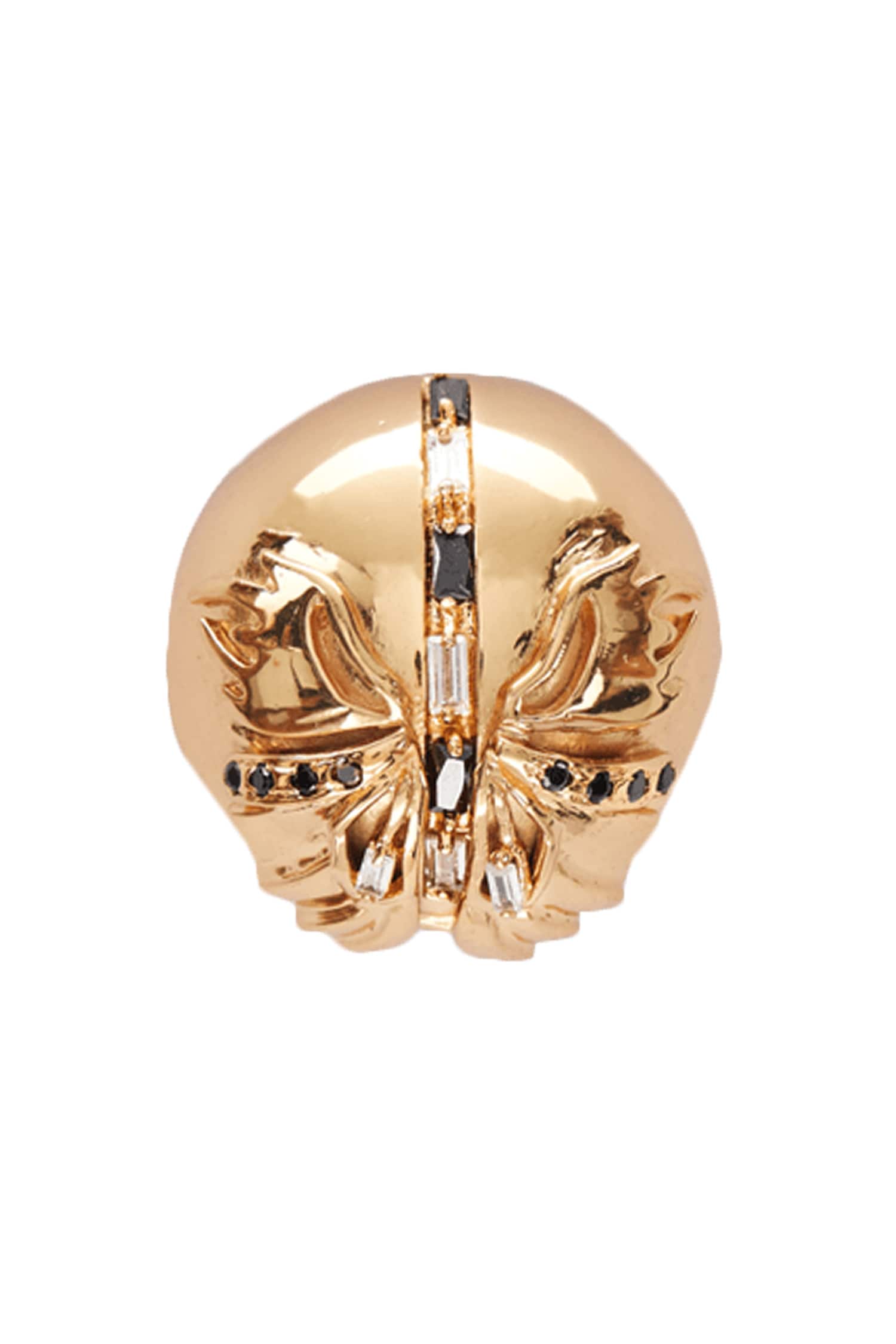 Instar Button Stud Earrings 