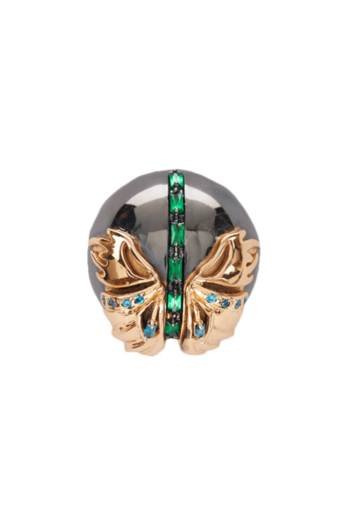 Instar Button Stud Earrings 