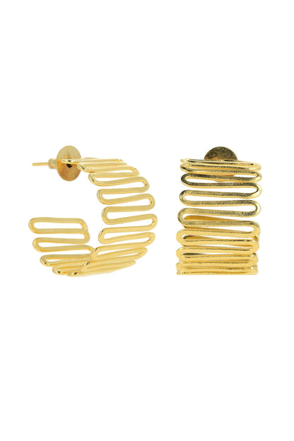 Zig Zag Pattern Hoops 