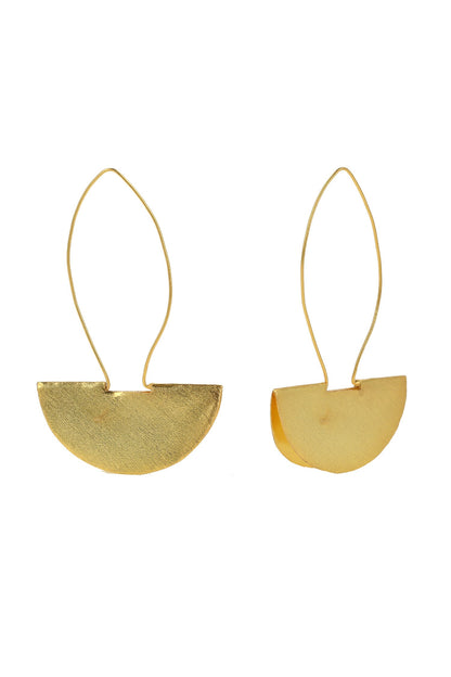 Taco Shaped Dangler Earrings 