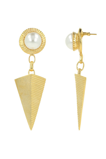 Stone Embellished Earrings 