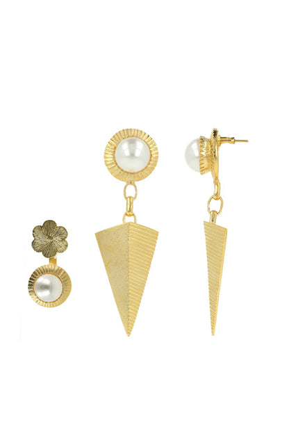 Embellish Dangler Earrings & Ring Set 