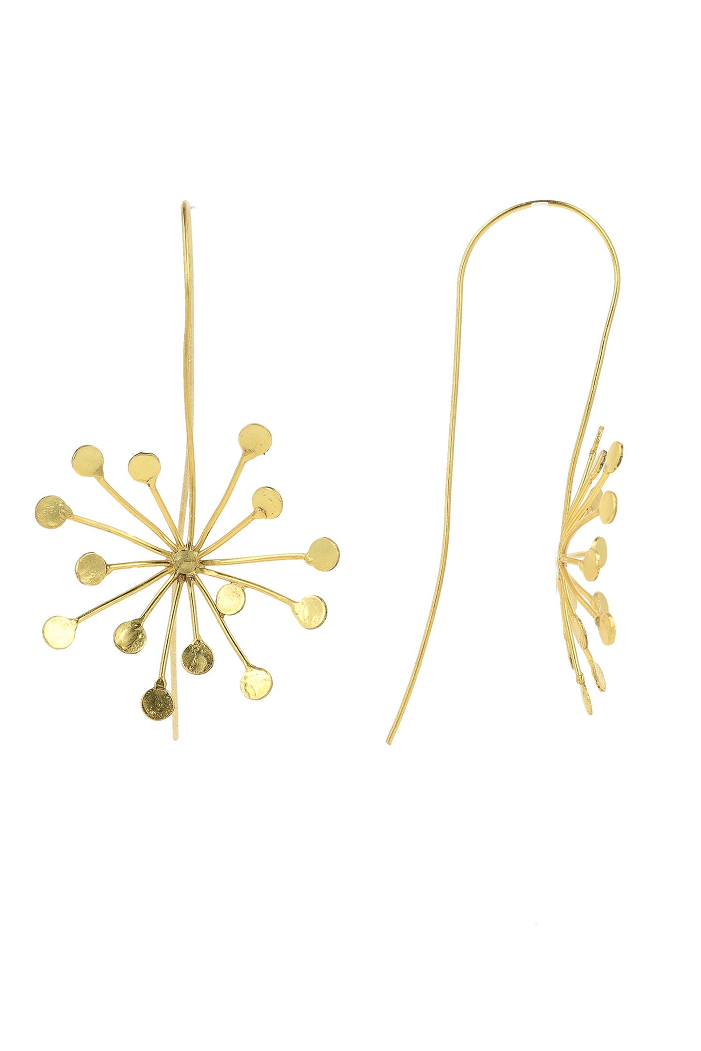 Dandelion Pattern Earrings 