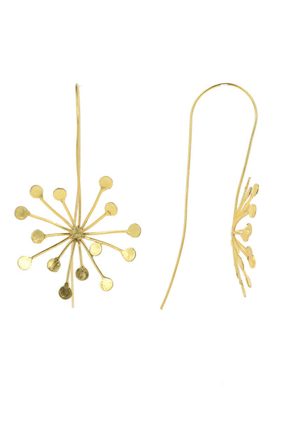 Dandelion Pattern Earrings 