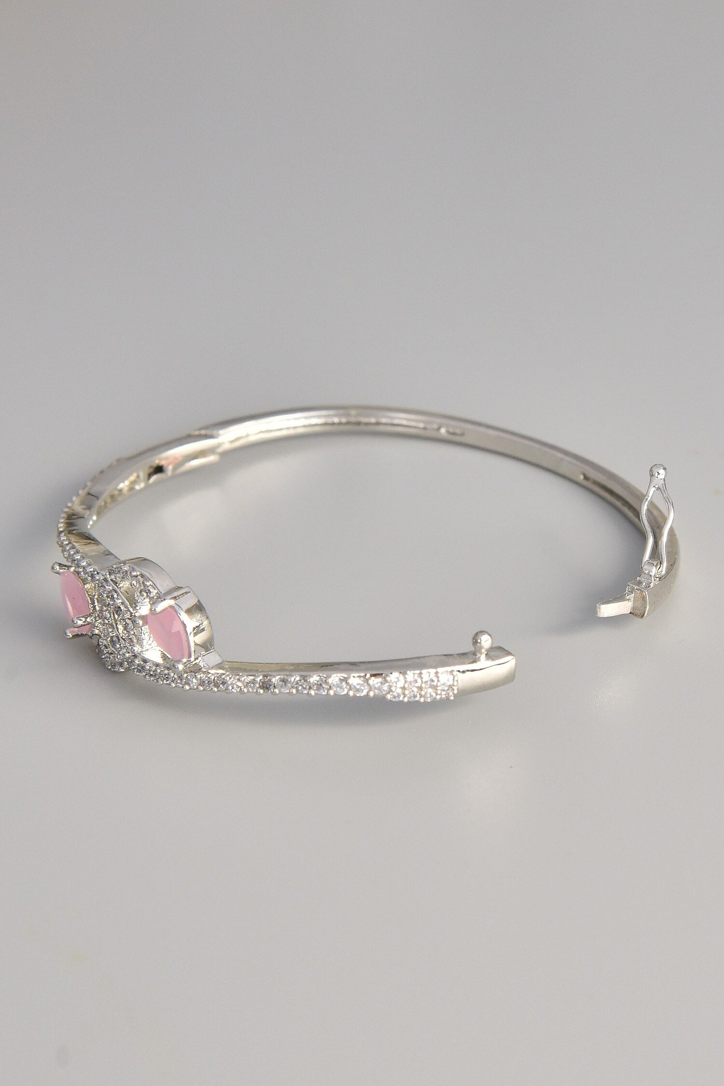 Rose Quartz Embellished Bracelet 