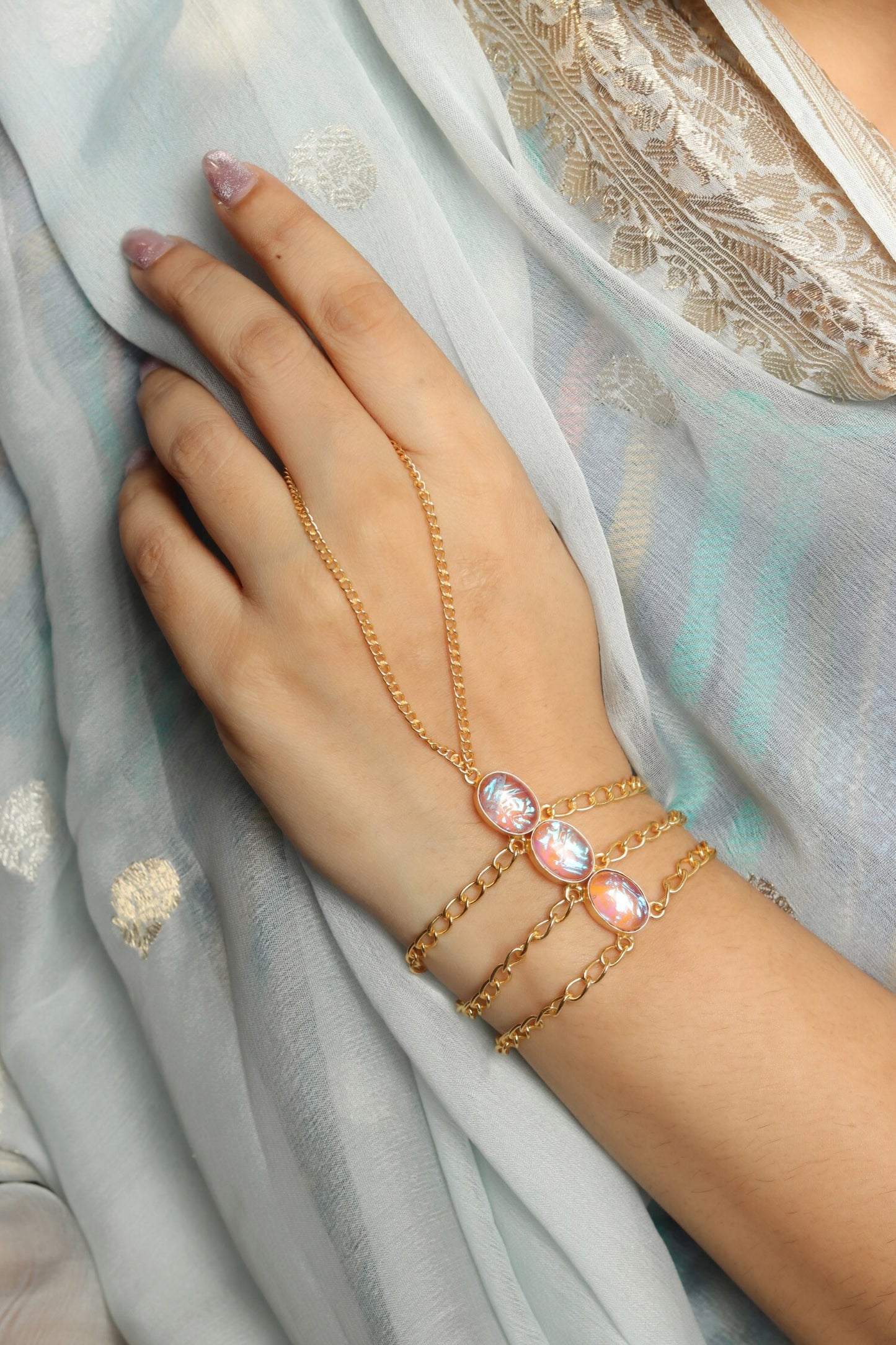 Stone Embellished Bracelet 