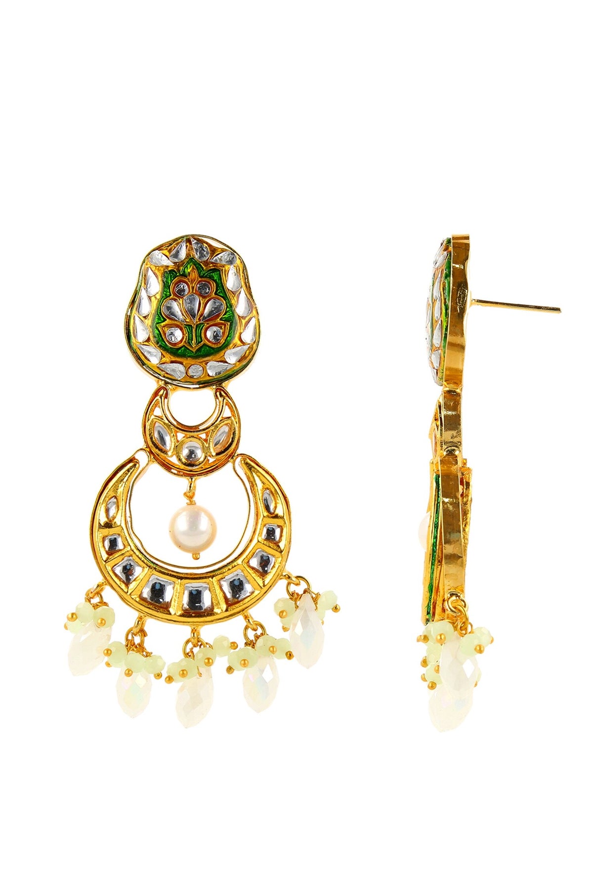 Stone Embellished Chandbalis 
