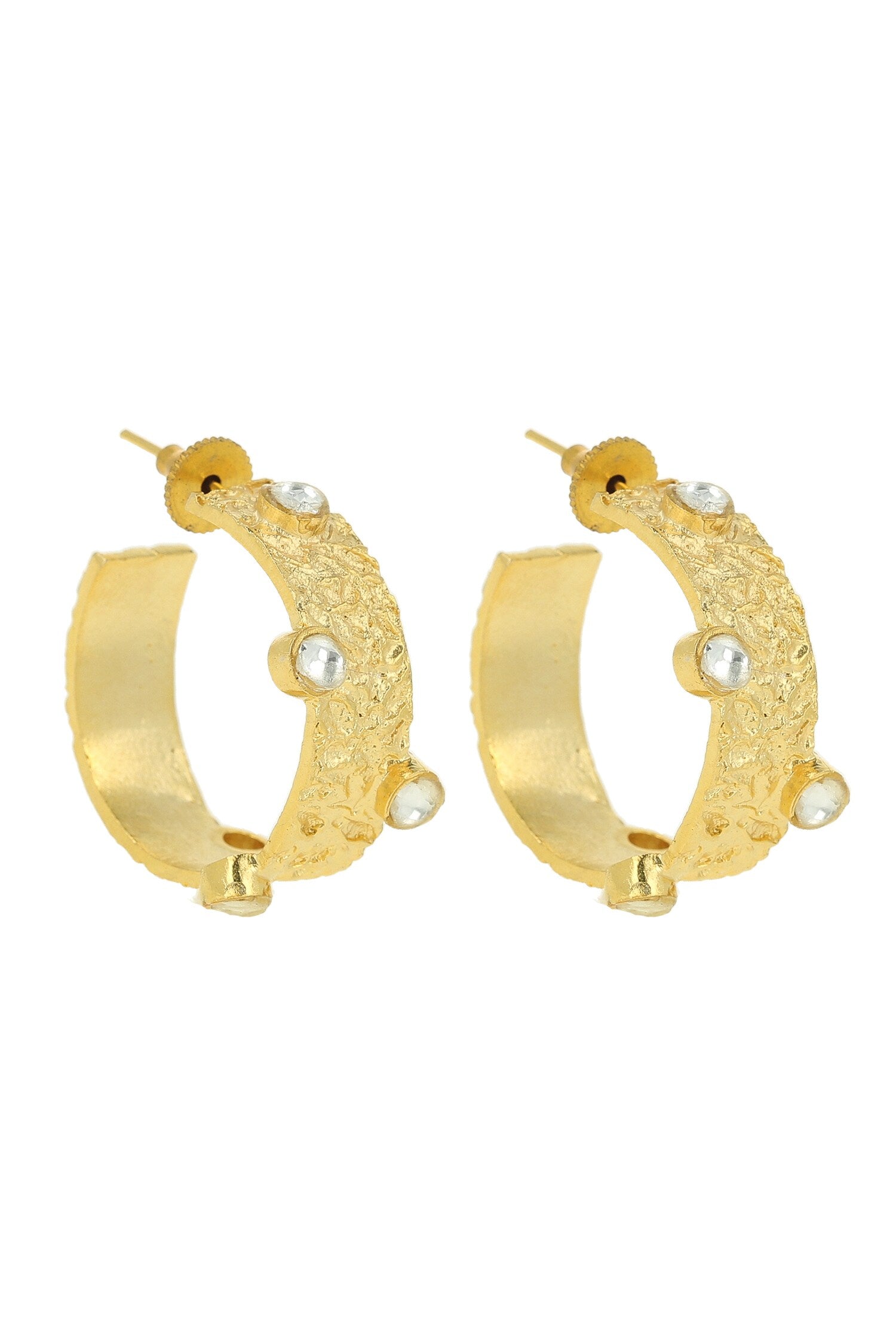 Textured Pattern Hoops 