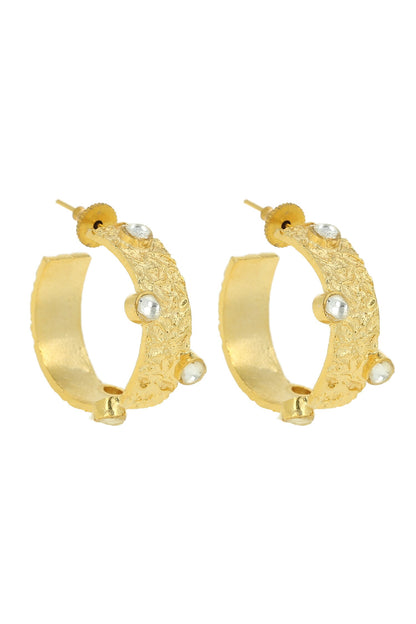 Textured Pattern Hoops 