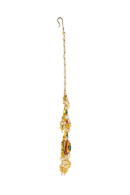 Bead Drop Maangtikka 
