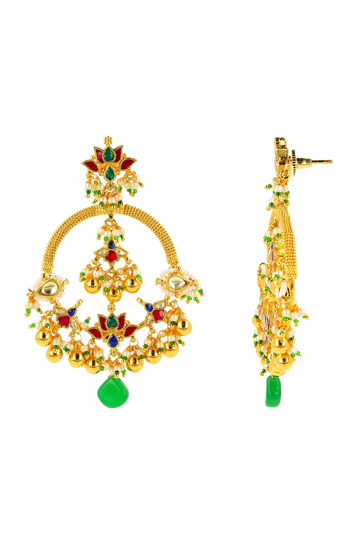 Kundan Embellished Earrings 