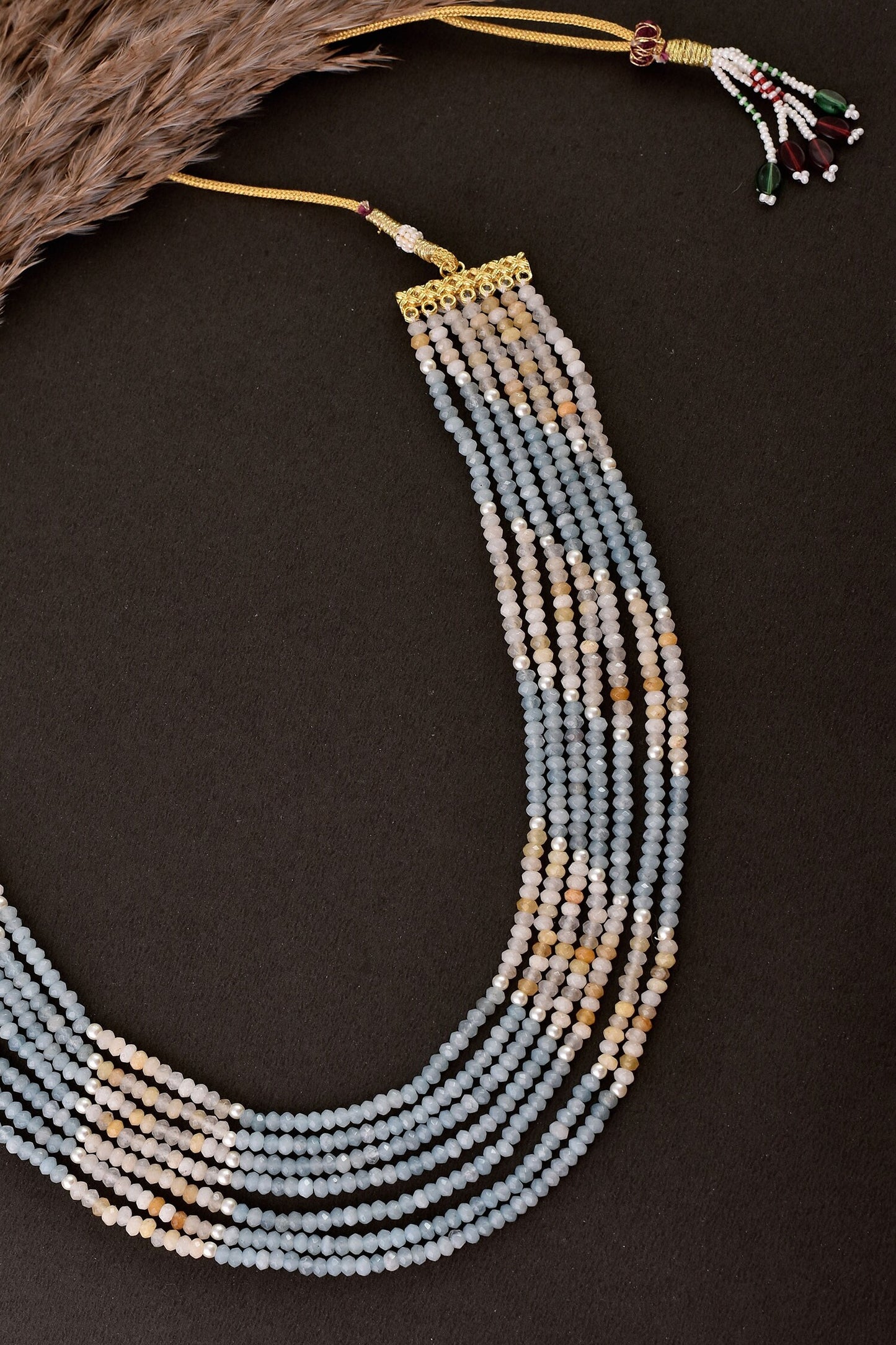 Beaded Layered Necklace 