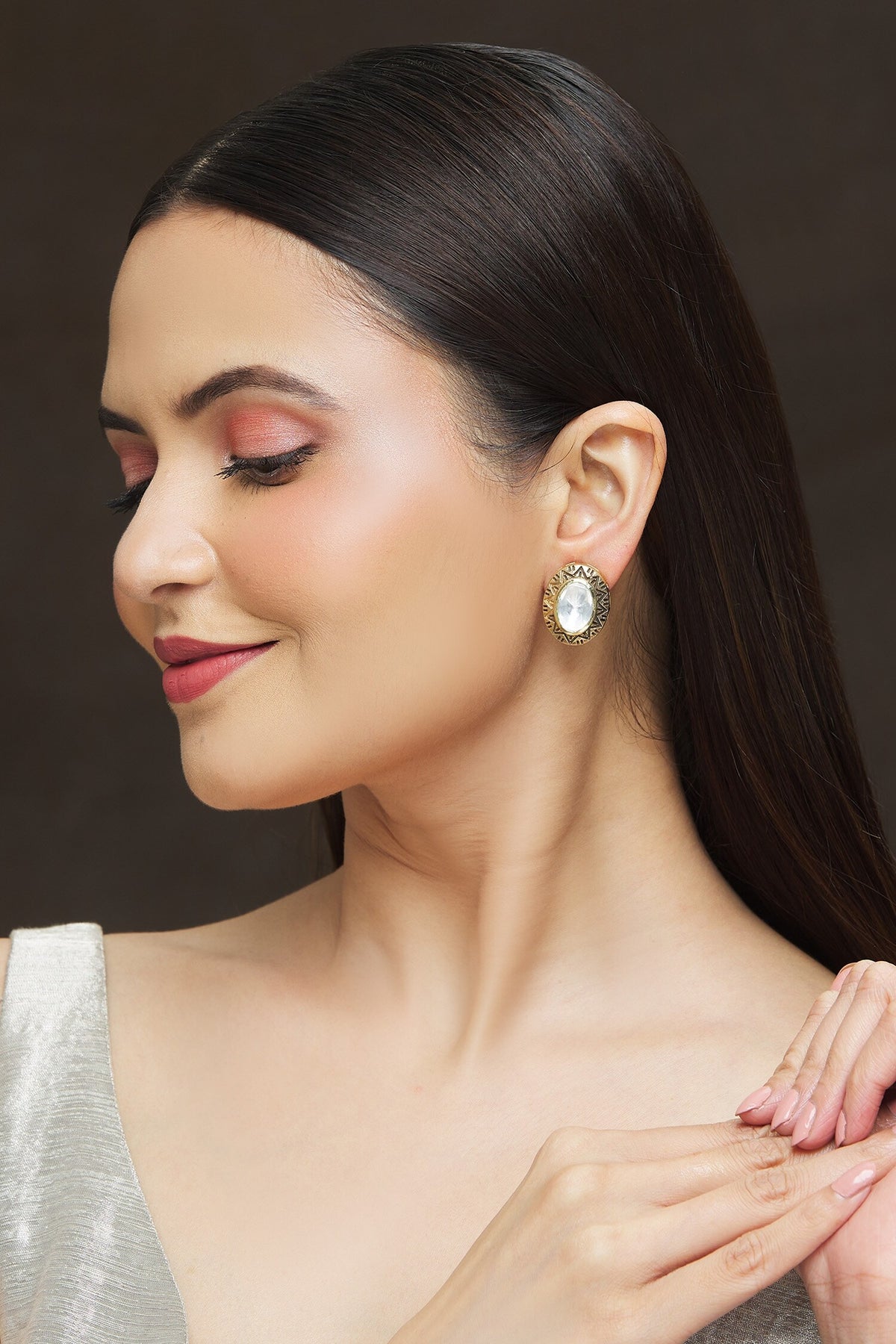 Oval Shaped Studs 