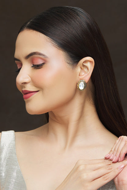 Oval Shaped Studs 
