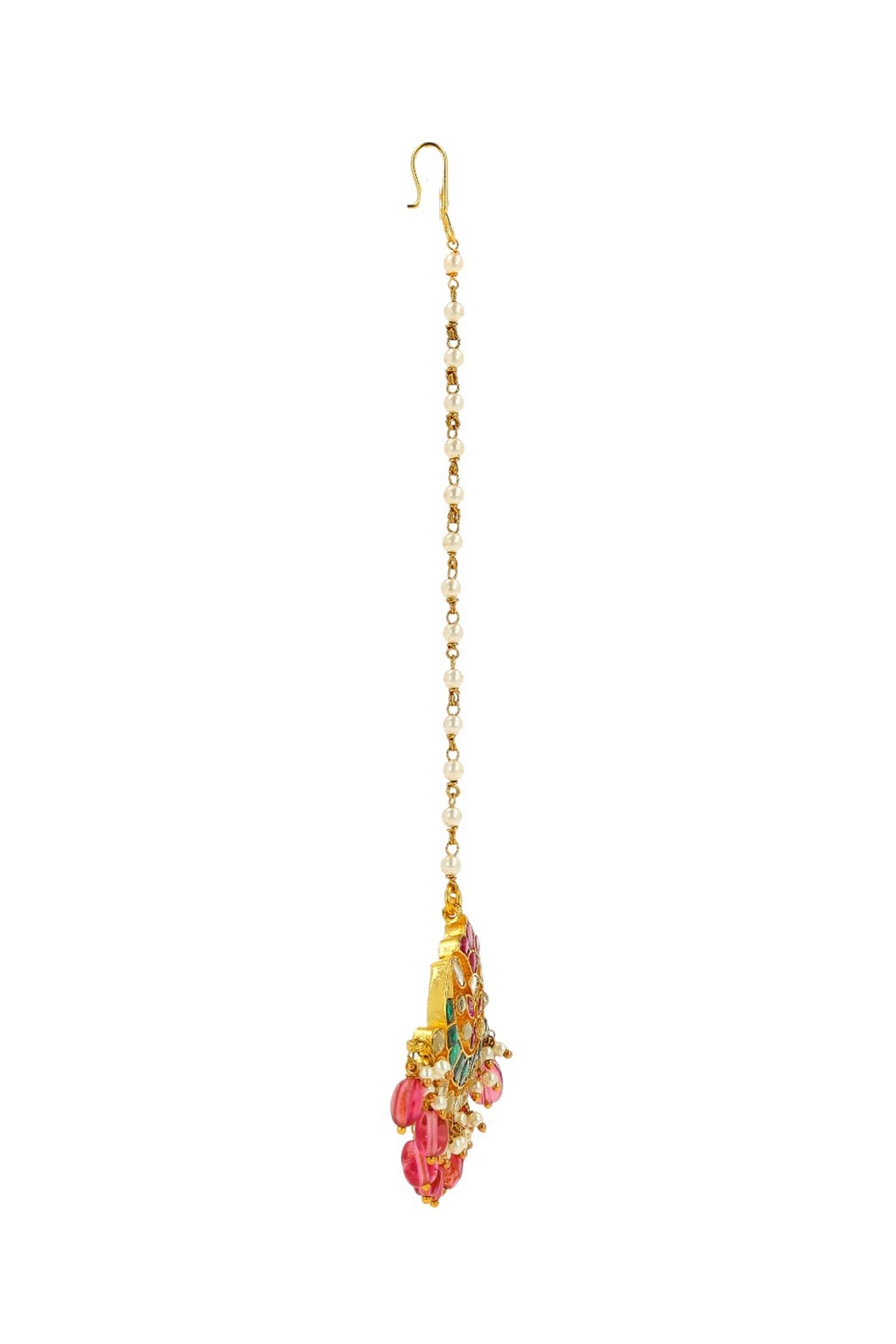 Bead Embellished Maangtikka 