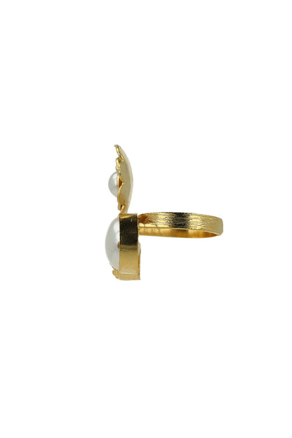 Trio Floral Shaped Ring 
