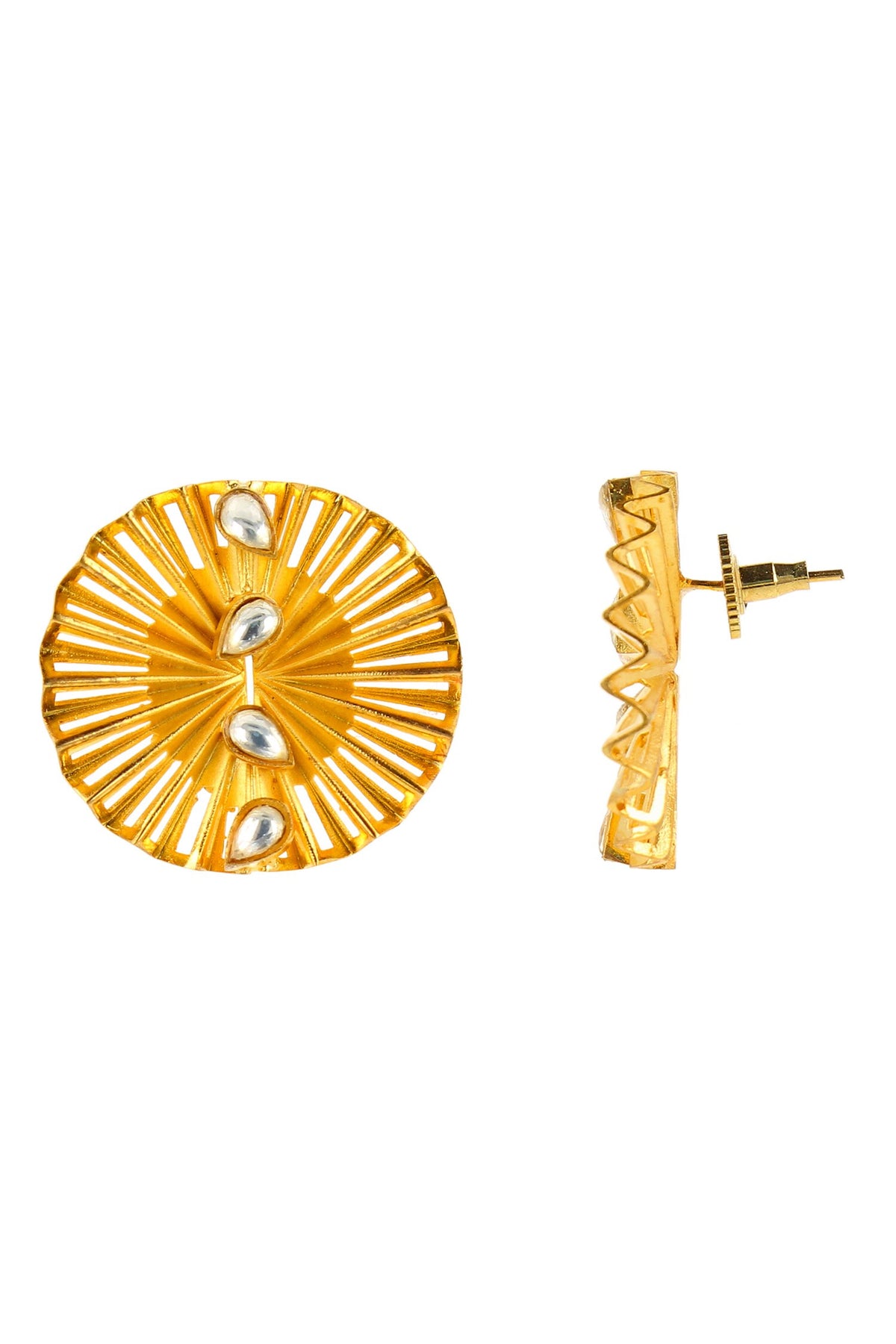 Wave Embellished Earrings 