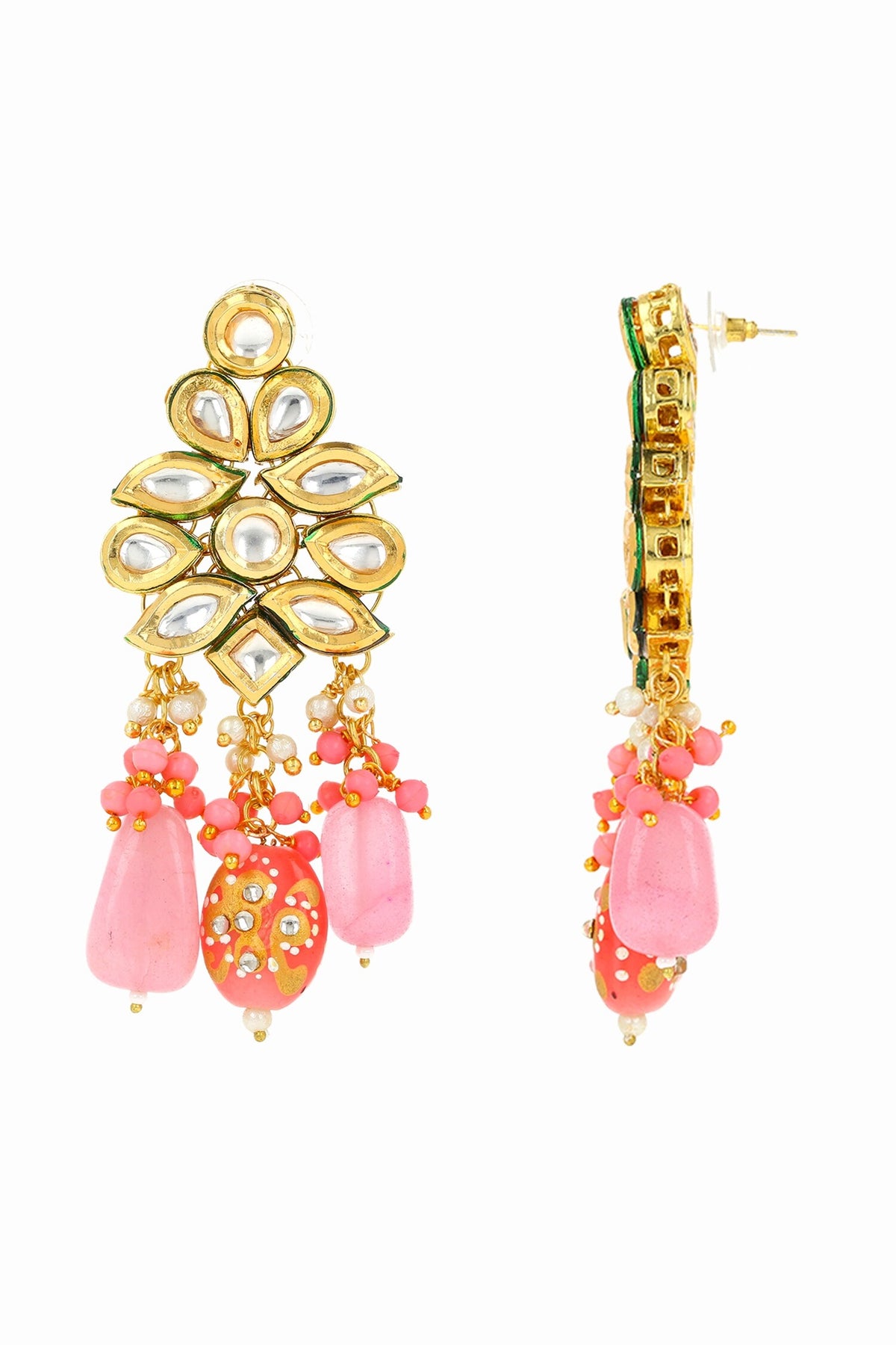 Kundan Embellished Danglers 
