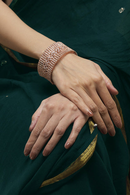 Crystal Cutwork Bangle 