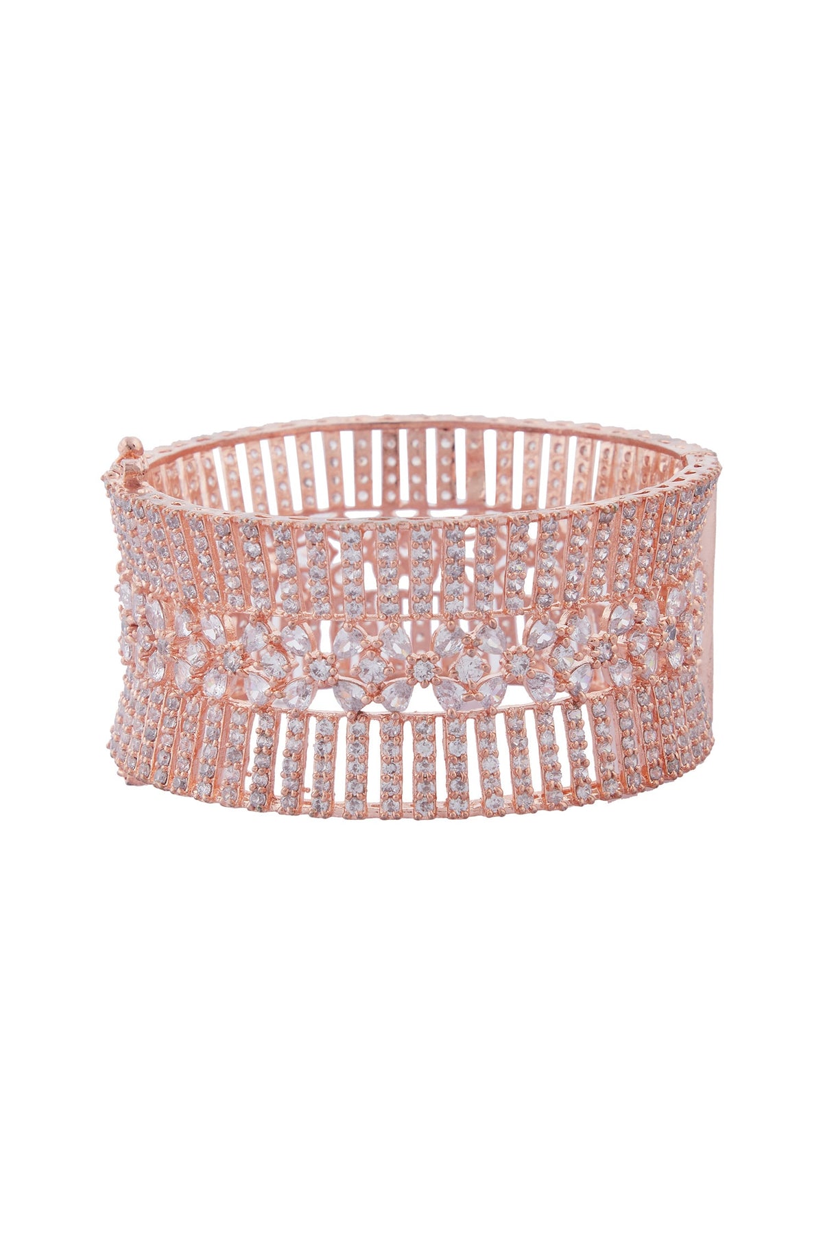 Crystal Cutwork Bangle 