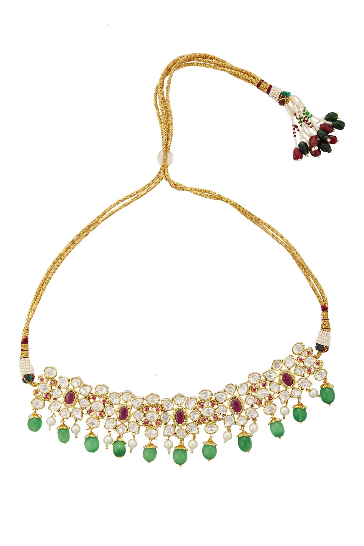 Kundan Floral Choker Set 