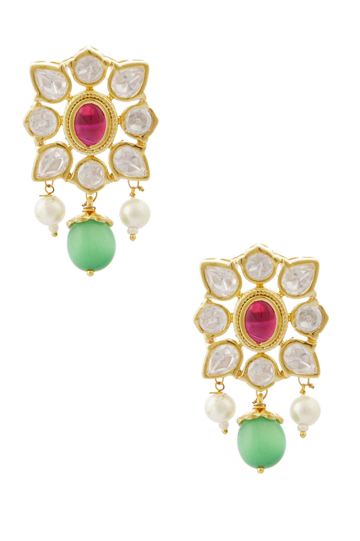 Kundan Floral Choker Set 