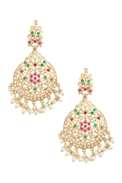 Jadau Pendant Choker Set 