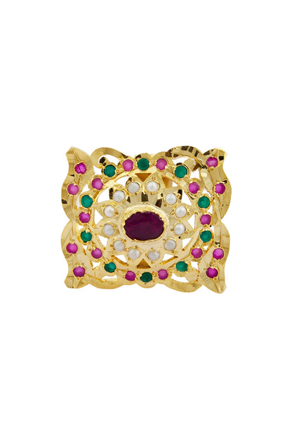 Jadau Geometric Ring 