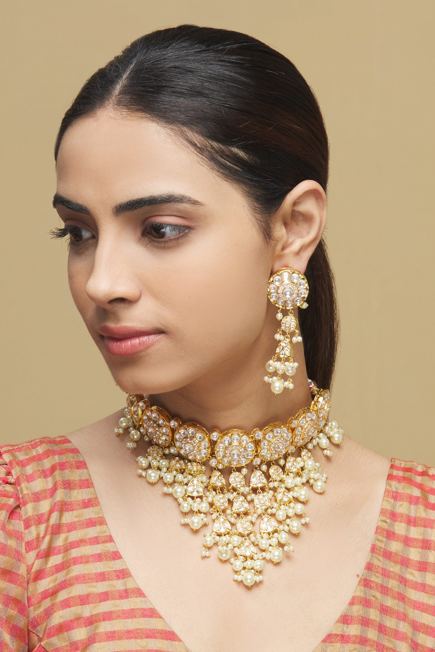 Kundan Choker Set 