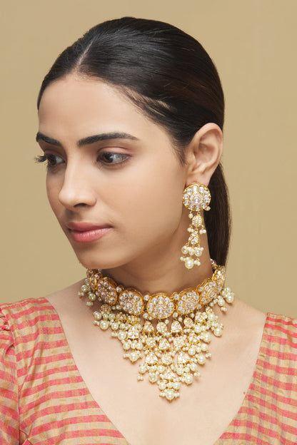 Kundan Choker Set 