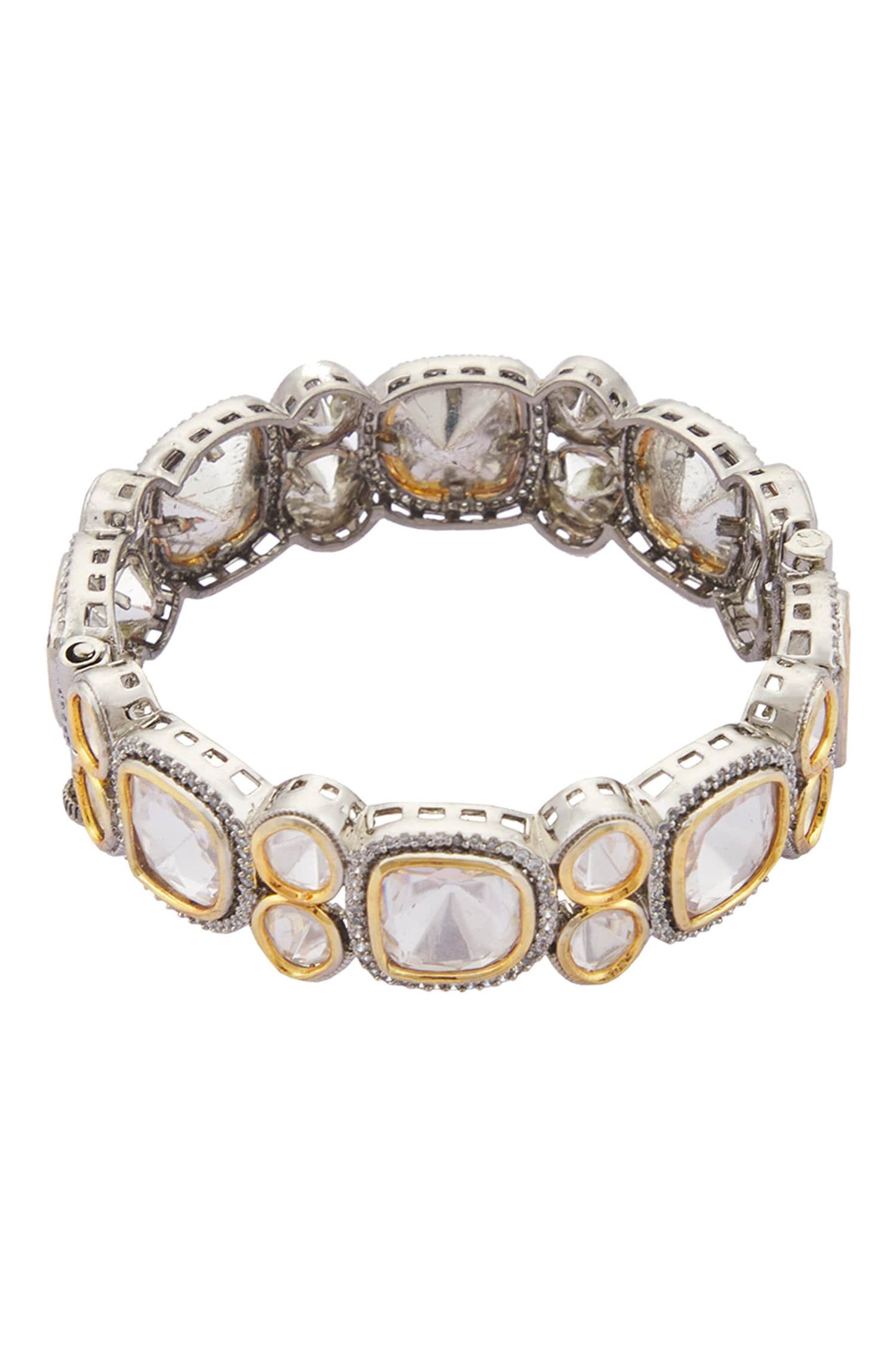 Polki Studded Kada - Single Pc 