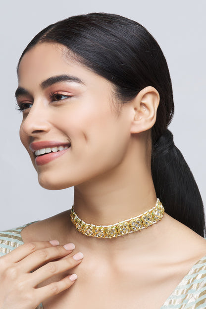 Kundan Floral Choker 