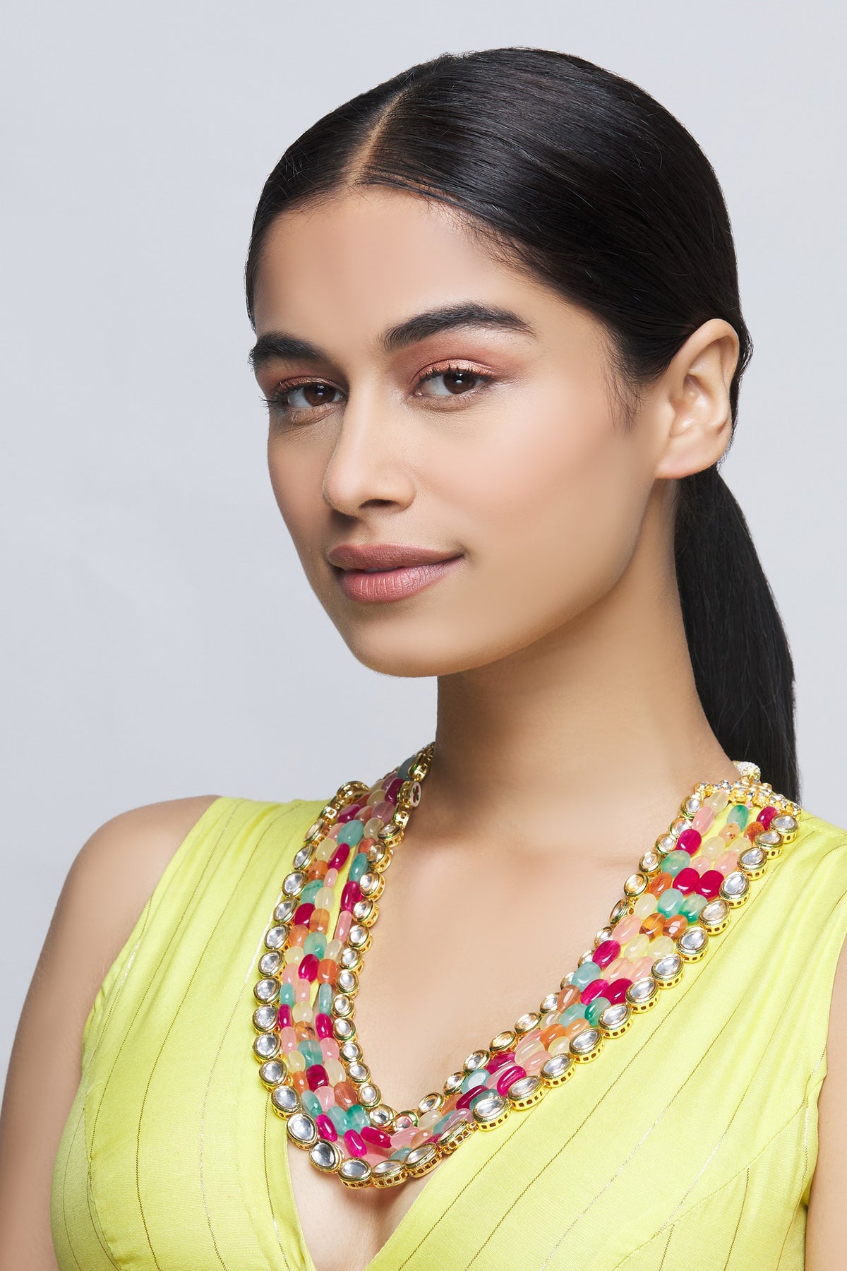 Kundan Layered Necklace 