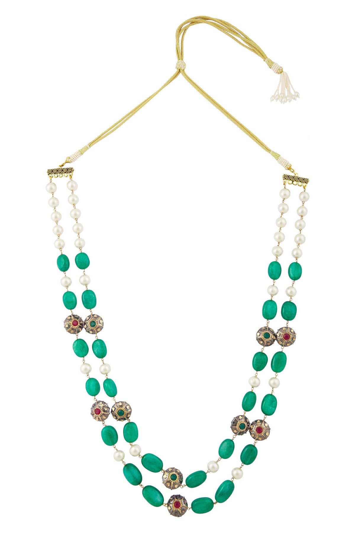 Bead Layered Necklace 