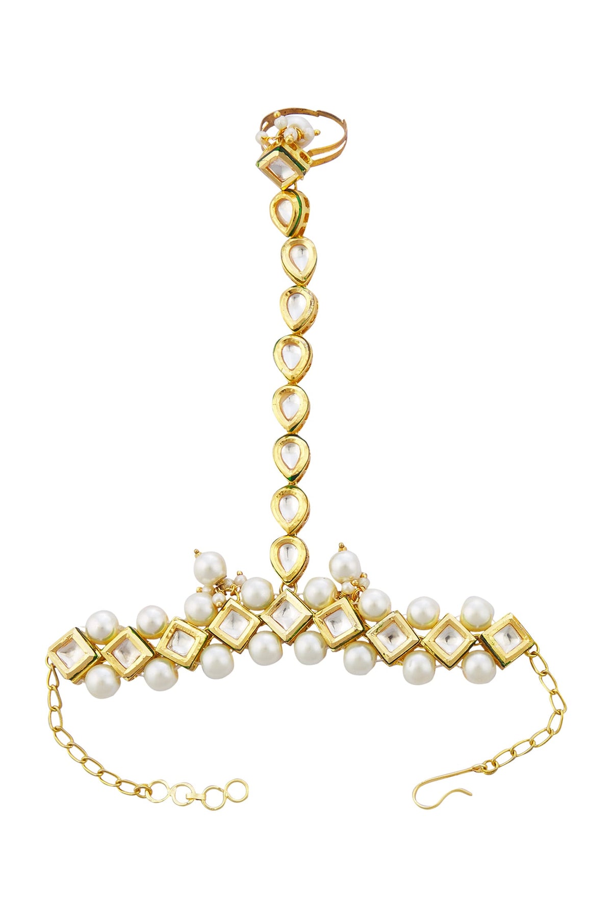 Kundan Hathphool - Set of 2 