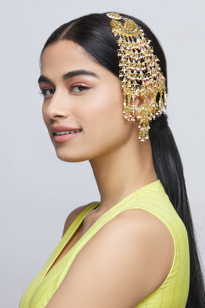 Kundan Crescent Moon Passa 