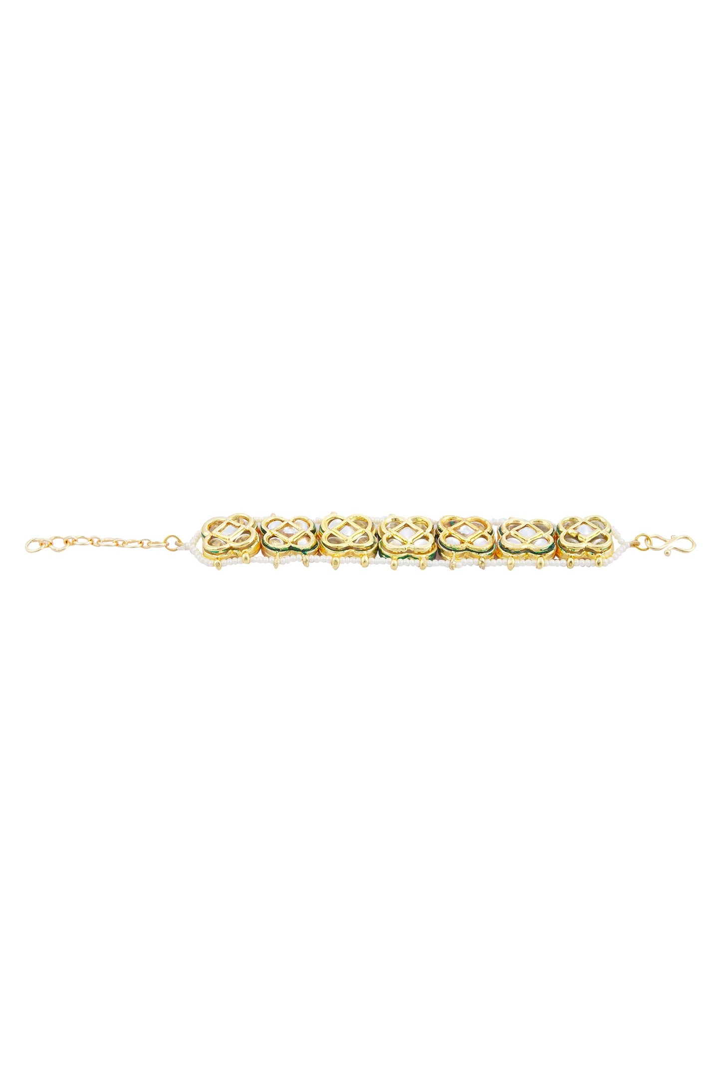 Kundan Floral Bracelet 