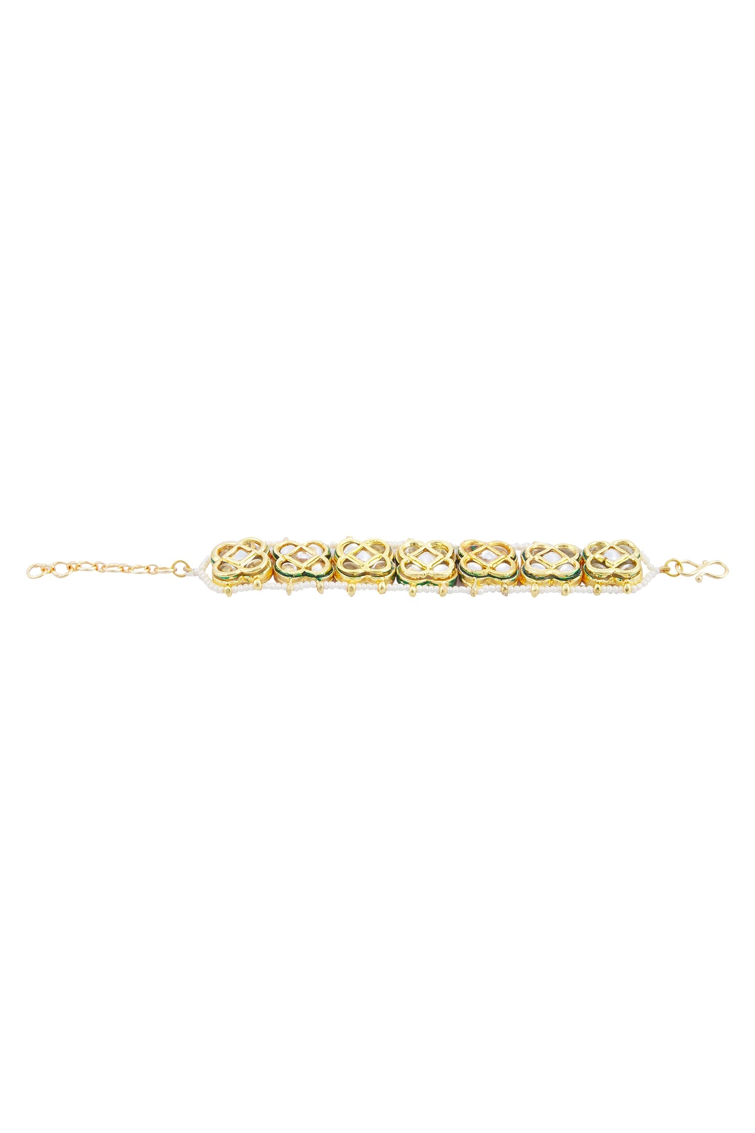 Kundan Floral Bracelet 