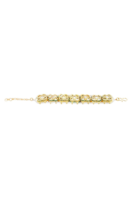 Kundan Floral Bracelet 