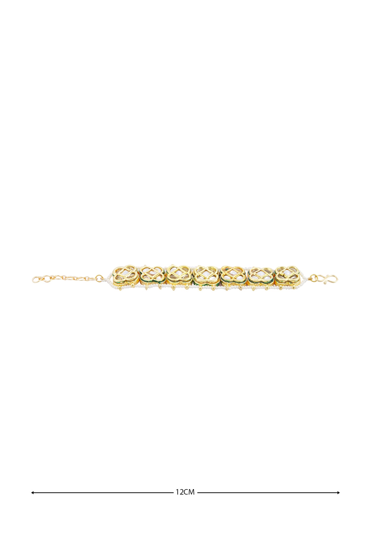 Kundan Floral Bracelet 