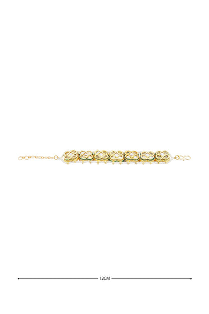 Kundan Floral Bracelet 