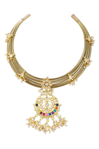 Kundan Pendant Necklace 